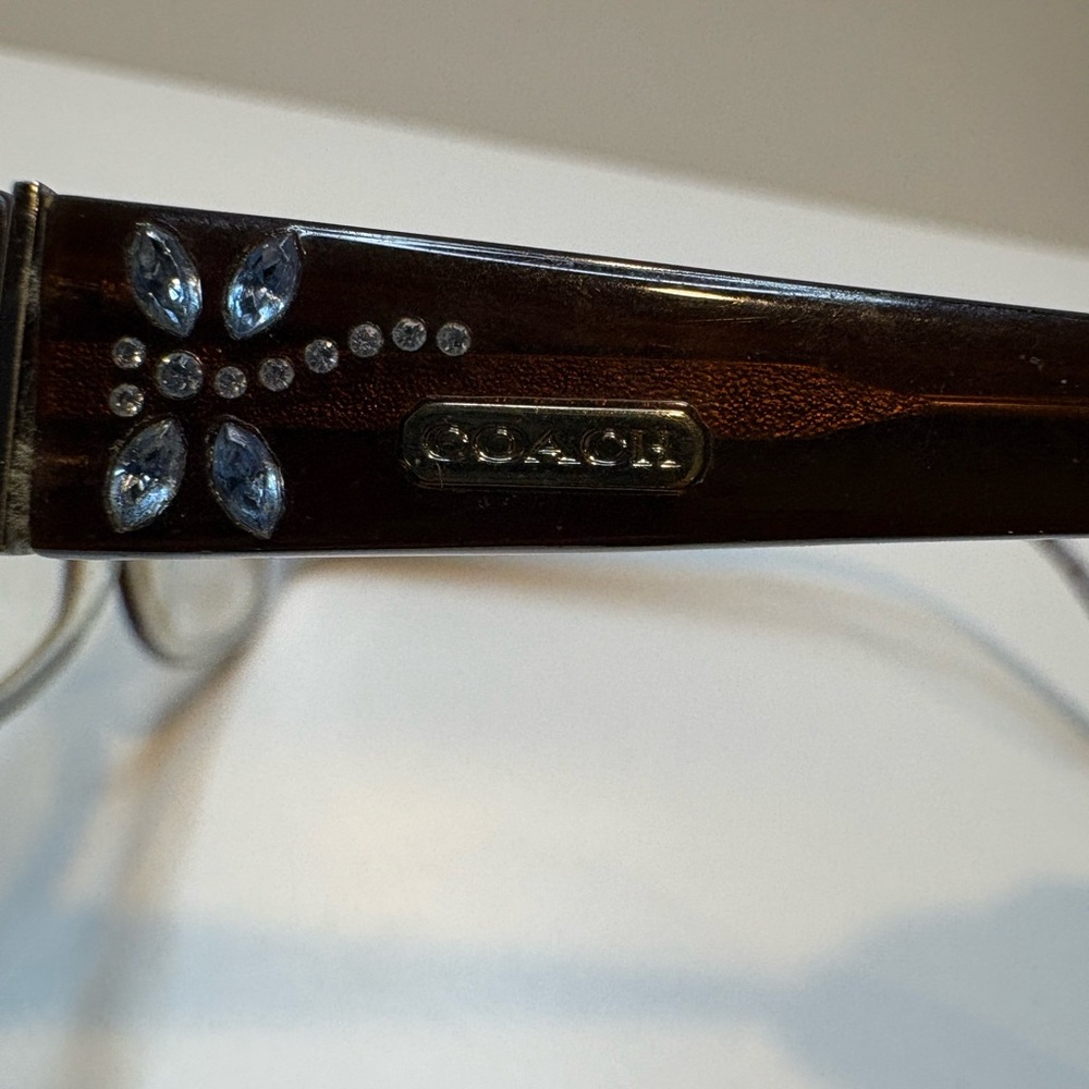 COACH ANNABEL (530) BROWN / 52•16•135 COACH GLASSES COACH EYEGLASSES FRAMES ONLY - Picture 9 of 15